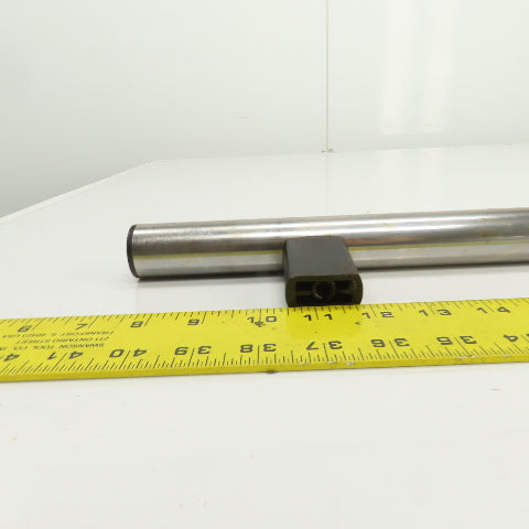 32" L Stainless Machine Door Operator Access Panel Handle 23-1/2" Bolt Centers