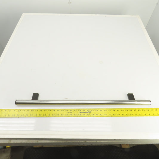 32" L Stainless Machine Door Operator Access Panel Handle 23-1/2" Bolt Centers