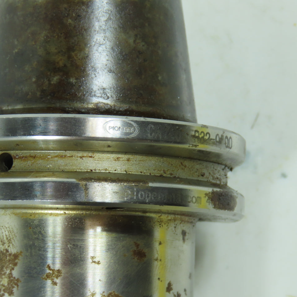 Pioneer Cat40-ER32-0400 Cat 40 Collet Chuck Tool Holder 3-3/4" Projection