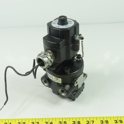Norgren F1012C-P1 1/4" NPT Pneumatic Poppet Solenoid Valve 120V 50/60Hz 150PSI