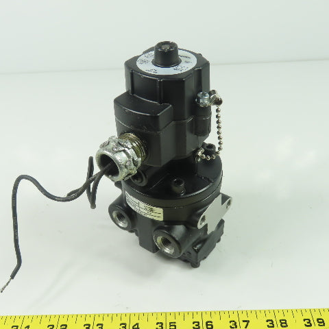 Norgren F1012C-P1 1/4" NPT Pneumatic Poppet Solenoid Valve 120V 50/60Hz 150PSI