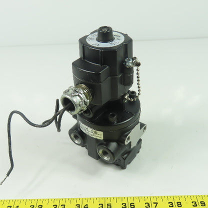 Norgren F1012C-P1 1/4" NPT Pneumatic Poppet Solenoid Valve 120V 50/60Hz 150PSI