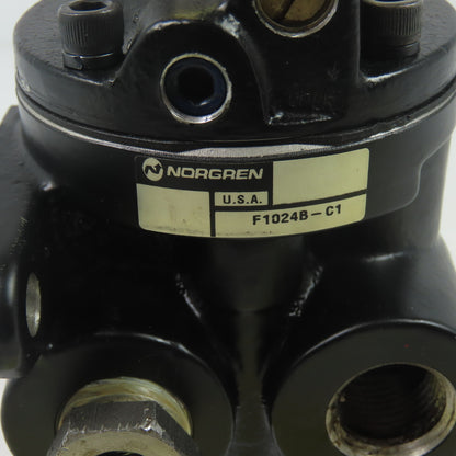 Norgren F1024B-C1 4/2 Pneumatic Poppet Solenoid Valve 120V 60Hz 150PSI