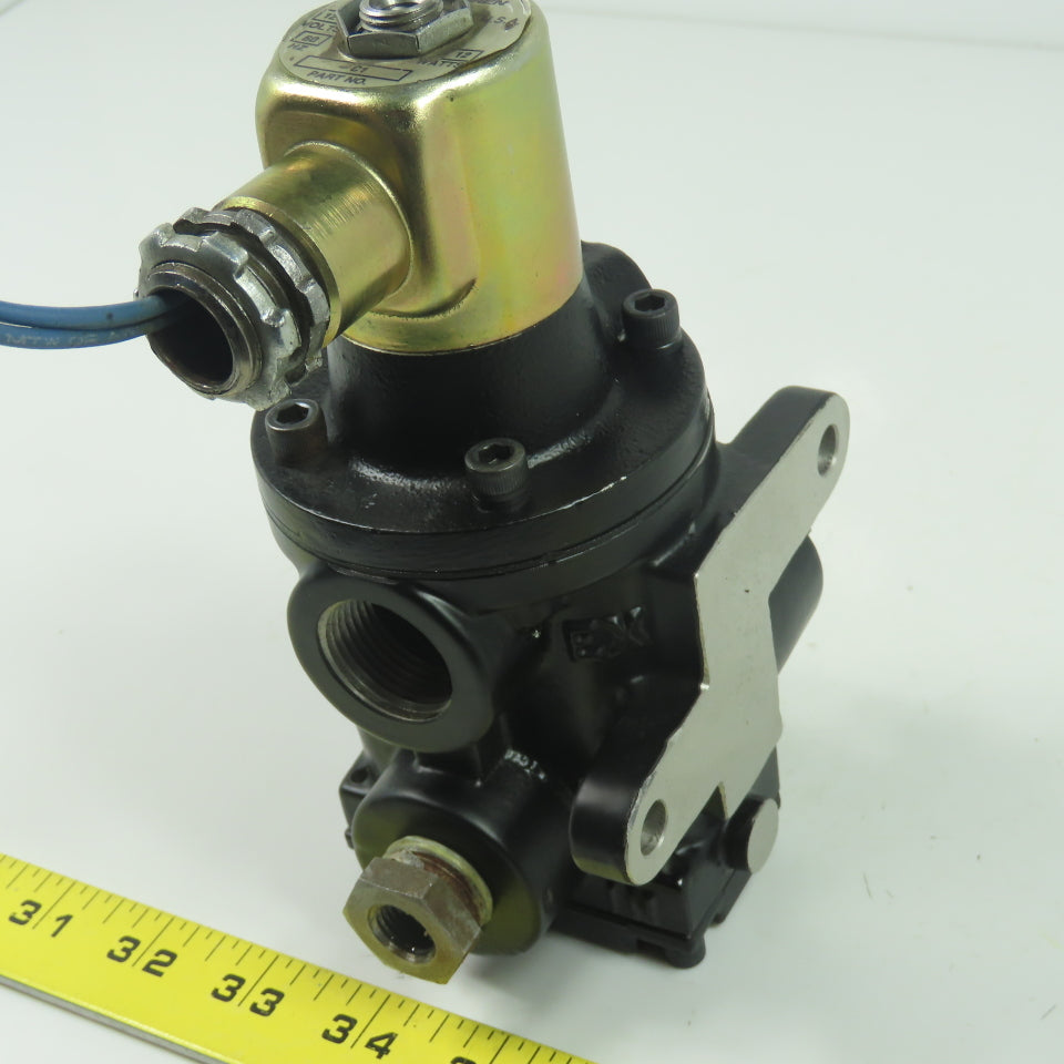 Norgren F1024B-C1 4/2 Pneumatic Poppet Solenoid Valve 120V 60Hz 150PSI