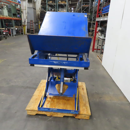 Vestil EHLTT-3648-1-47 1000LB Lift & 45° Tilt Scissor Table 115V 1PH 11-47.5" H