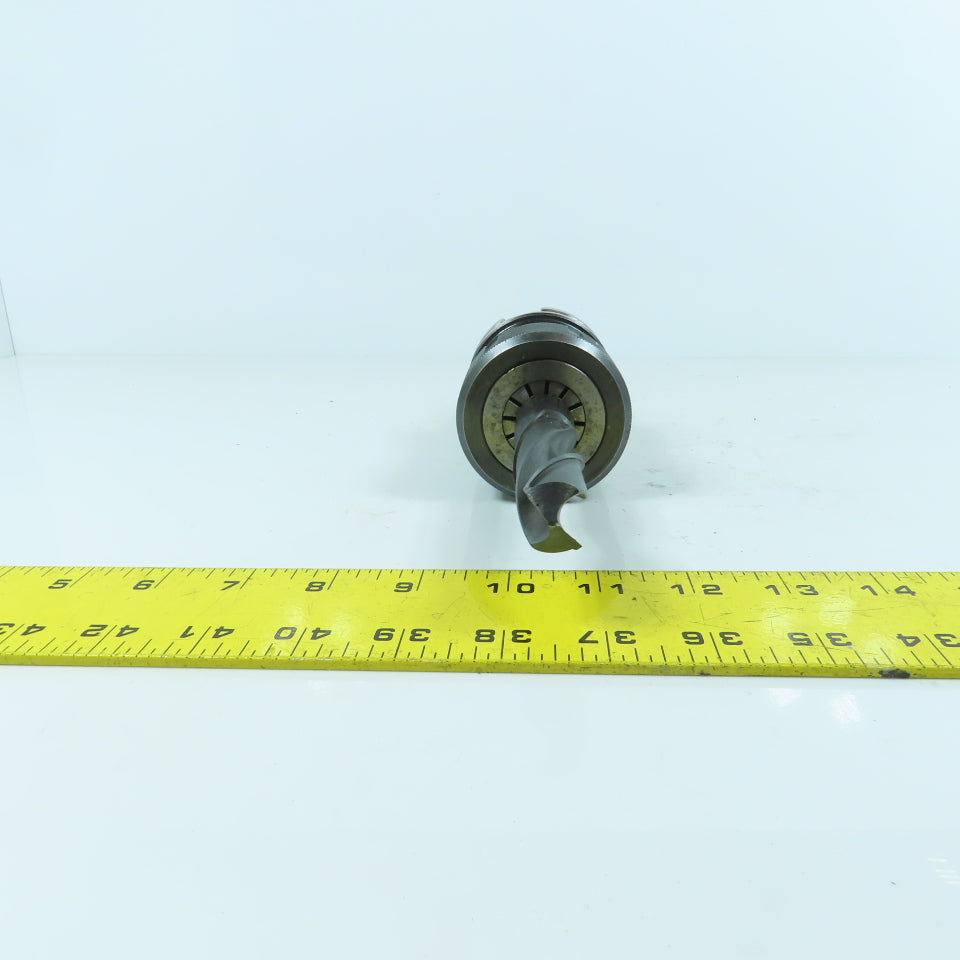 Lyndex BT 40 Collet Chuck Tool Holder 3-3/8" Projection W/ 13/16" Drill Bit