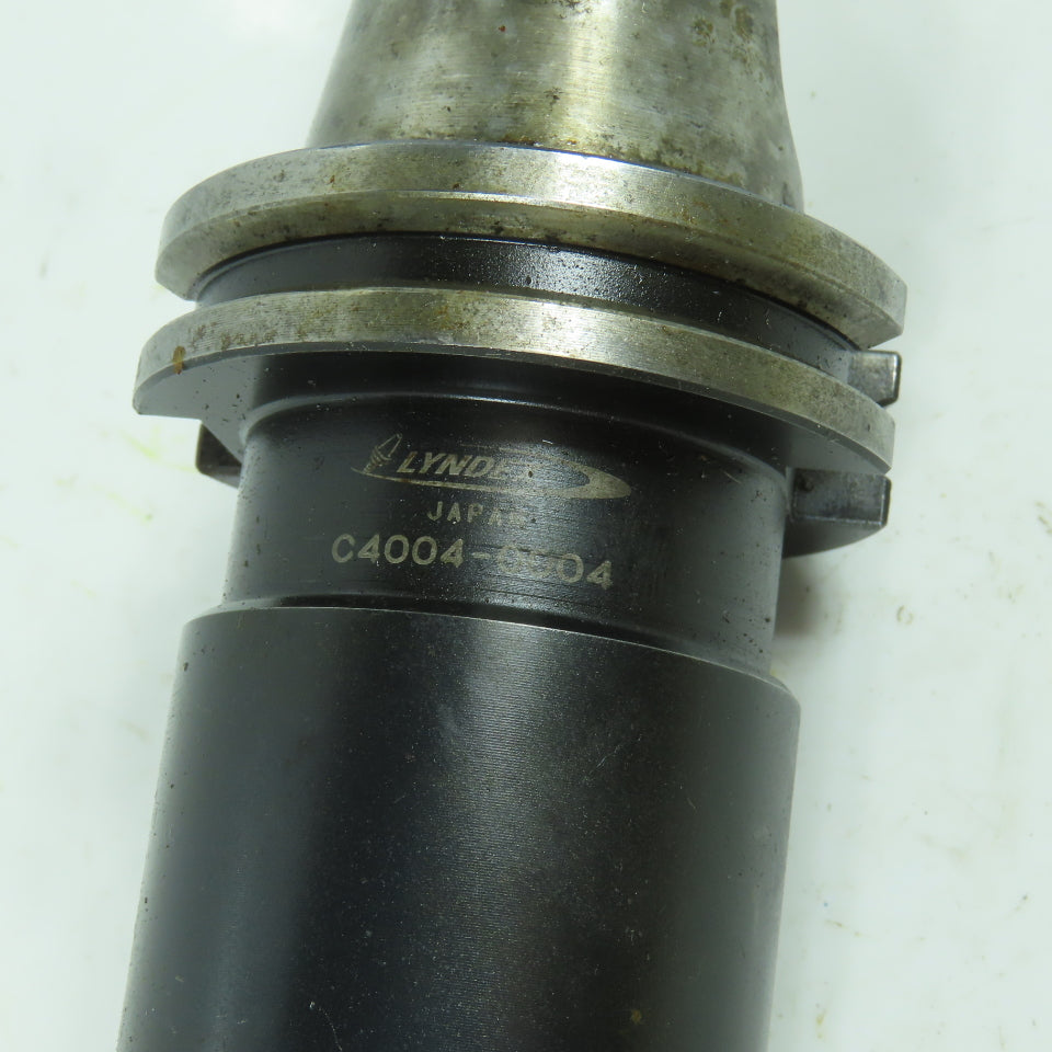 Lyndex C4004-0004 CAT 40 Morse Taper MT4 Tool Holder 3-3/8" Projection