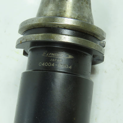 Lyndex C4004-0004 CAT 40 Morse Taper MT4 Tool Holder 3-3/8" Projection