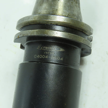 Lyndex C4004-0004 CAT 40 Morse Taper MT4 Tool Holder 3-3/8" Projection