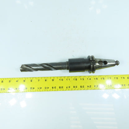 Lyndex C4004-0004 CAT 40 Morse Taper MT4 Tool Holder 3-3/8" Projection
