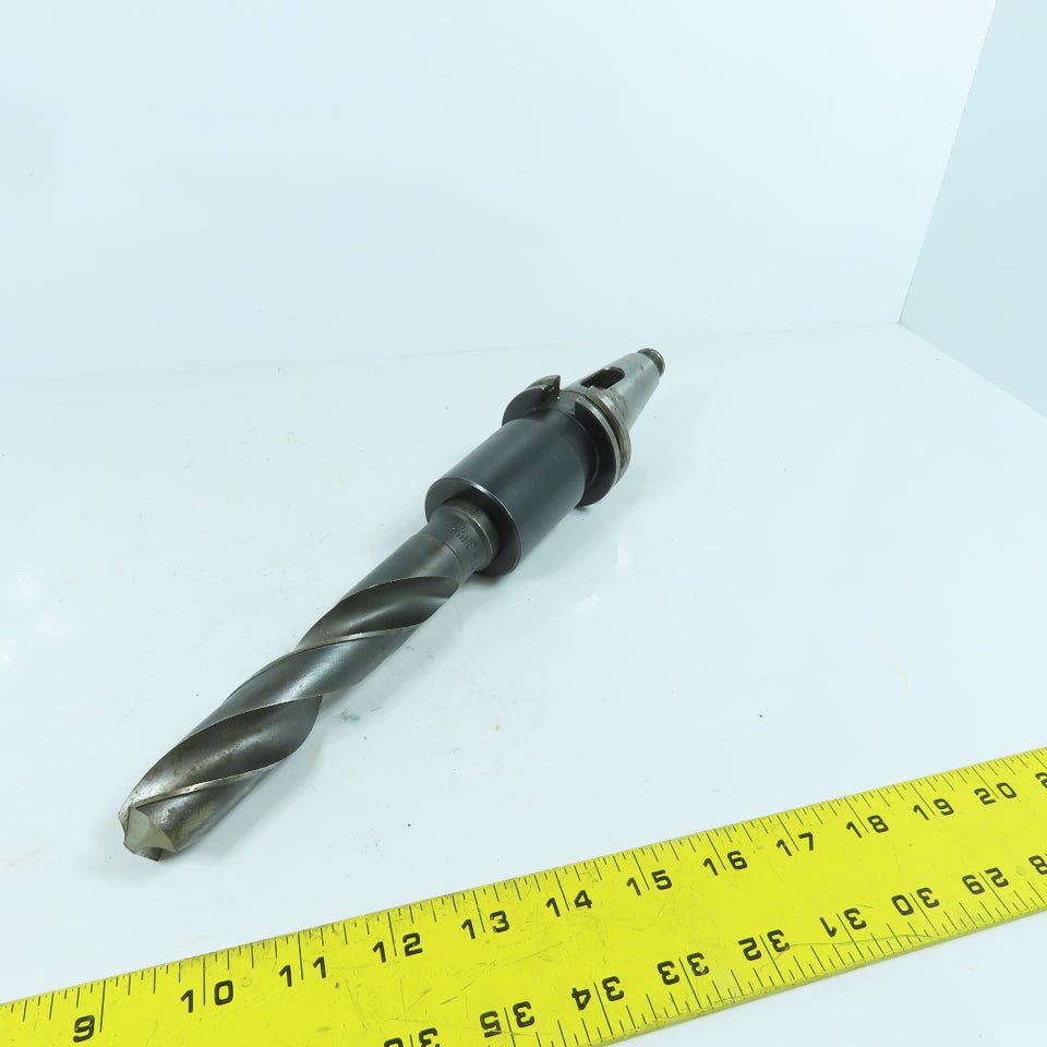 Lyndex C4004-0004 CAT 40 Morse Taper MT4 Tool Holder 3-3/8" Projection