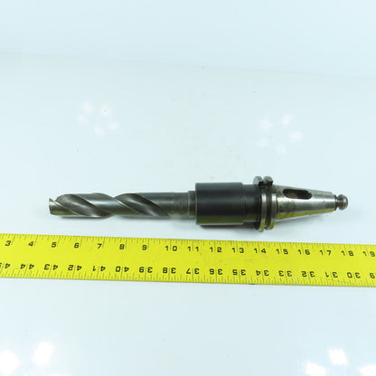 Lyndex C4004-0004 CAT 40 Morse Taper MT4 Tool Holder 3-3/8" Projection