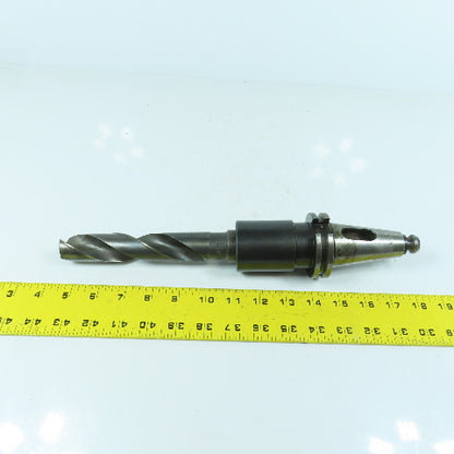 Lyndex C4004-0004 CAT 40 Morse Taper MT4 Tool Holder 3-3/8" Projection