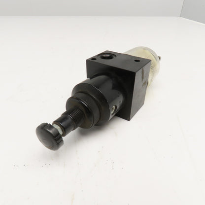 3/8" NPT Polycarbonate Compressed Air Filter Regulator 150 PSI