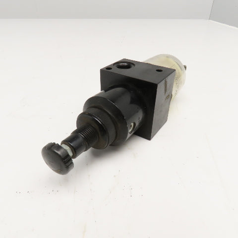3/8" NPT Polycarbonate Compressed Air Filter Regulator 150 PSI