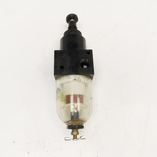 3/8" NPT Polycarbonate Compressed Air Filter Regulator 150 PSI