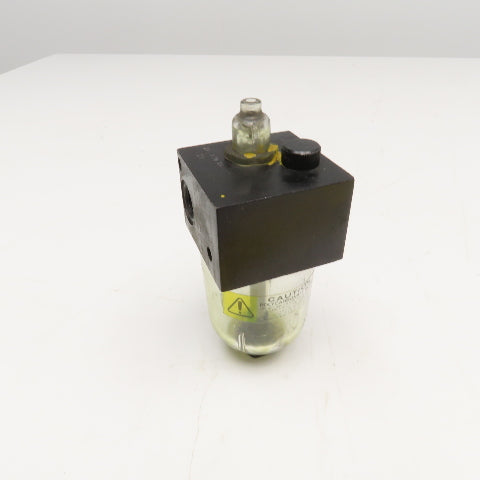 3/8" NPT Polycarbonate Compressed Air Lubricator 150 PSI