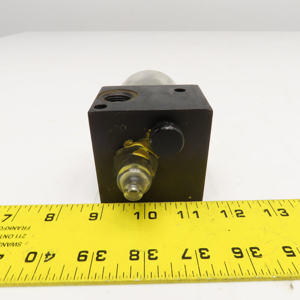 3/8" NPT Polycarbonate Compressed Air Lubricator 150 PSI