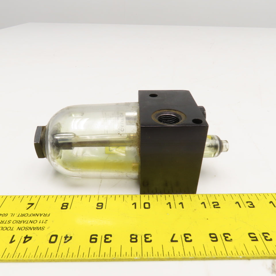 3/8" NPT Polycarbonate Compressed Air Lubricator 150 PSI