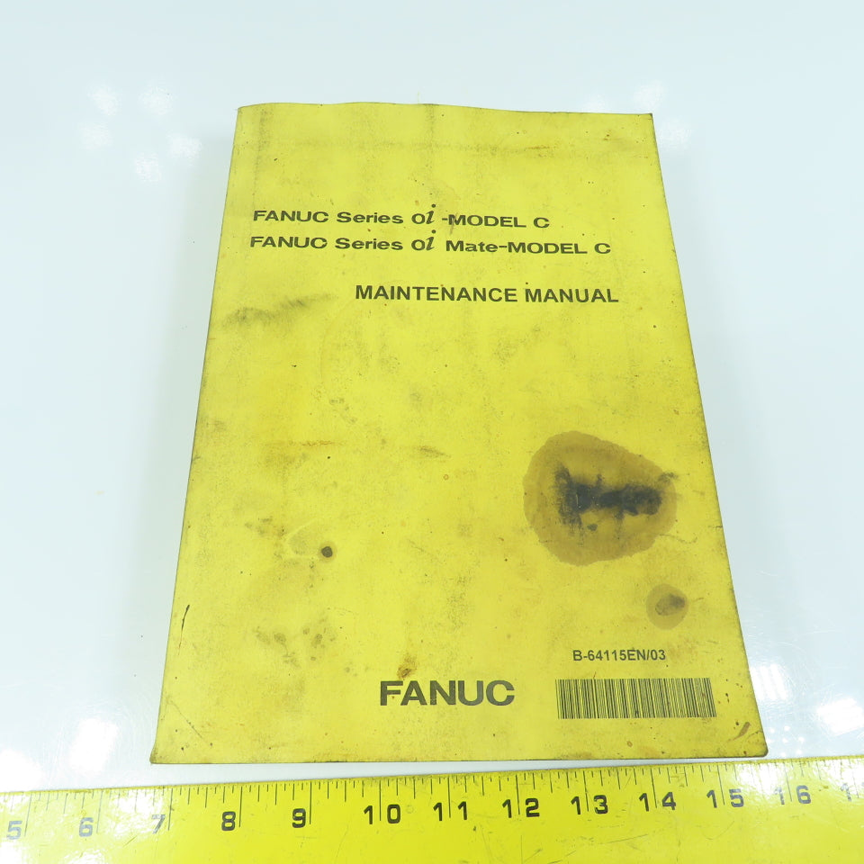 Fanuc B-64115EN/03 Series oi-Model C Mate Maintenance Manual