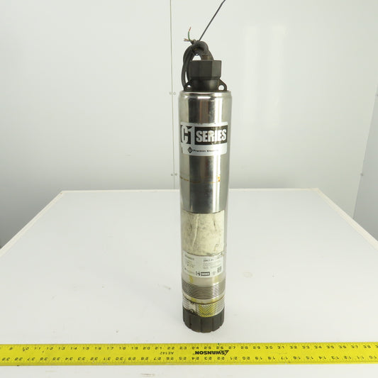 Franklin 20XC1-05P4-2W115 C1 Series Cistern Pump 1/2HP 115V 1PH Parts/Repair
