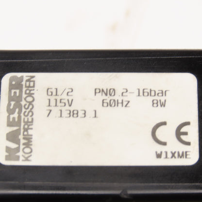Kaeser G1/2 115V 1Ph Solenoid Operated Condensate Drain 2-16Bar