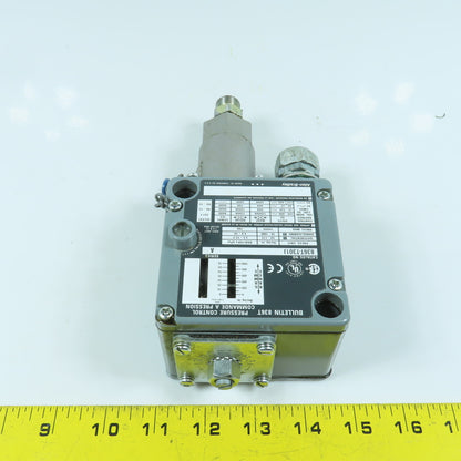 Allen Bradley 836T-T301J Ser A Pressure Control Switch Range 70-1000 PSI 600V