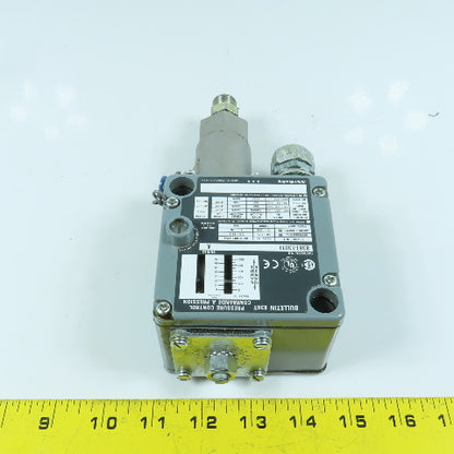 Allen Bradley 836T-T301J Ser A Pressure Control Switch Range 70-1000 PSI 600V