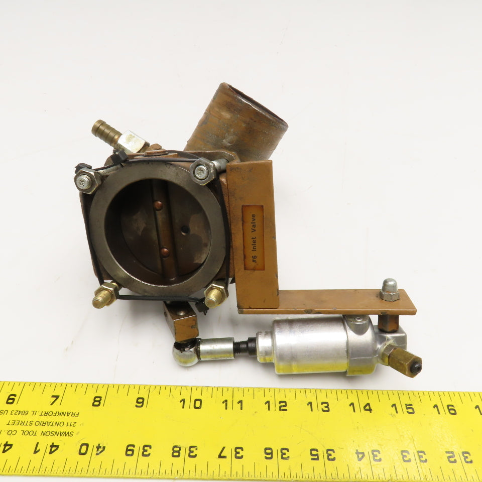 Kaeser Pneumatic Controlled Intake Damper From Air Compressor 60mm OD