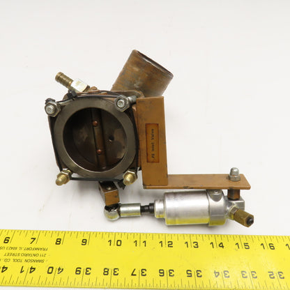 Kaeser Pneumatic Controlled Intake Damper From Air Compressor 60mm OD