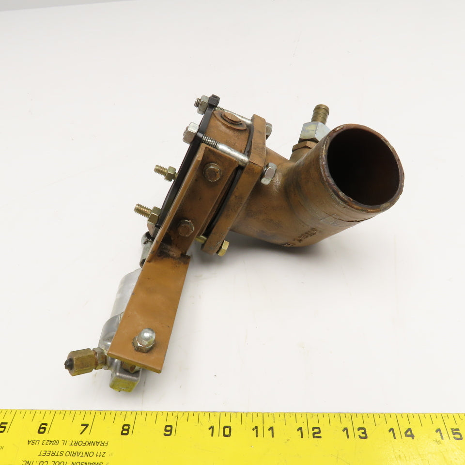 Kaeser Pneumatic Controlled Intake Damper From Air Compressor 60mm OD