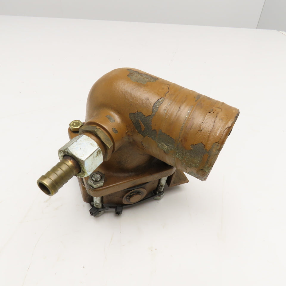 Kaeser Pneumatic Controlled Intake Damper From Air Compressor 60mm OD