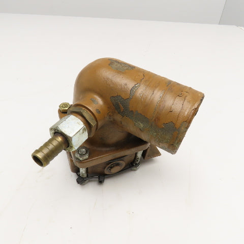 Kaeser Pneumatic Controlled Intake Damper From Air Compressor 60mm OD