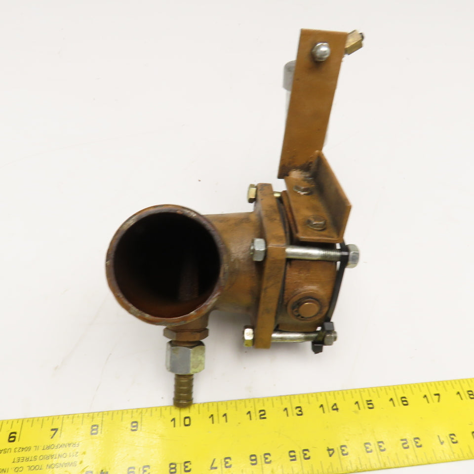 Kaeser Pneumatic Controlled Intake Damper From Air Compressor 60mm OD