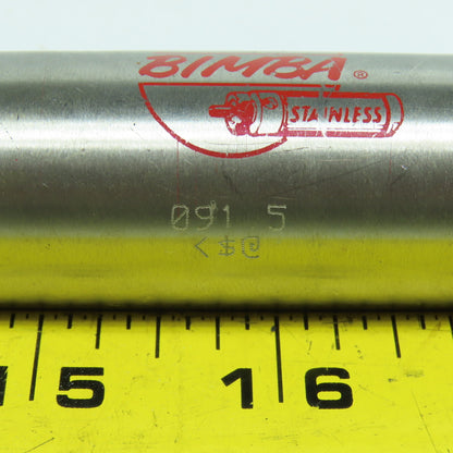 Bimba 091.5 Spring Return Air Cylinder 1-1/16" Bore 1-1/2" Stroke Lot Of 2