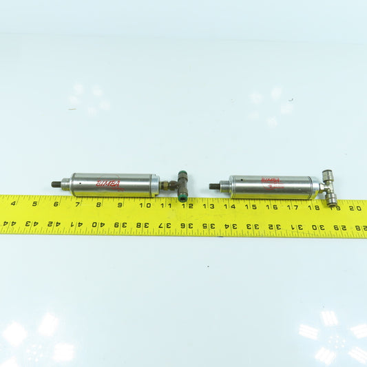 Bimba 091.5 Spring Return Air Cylinder 1-1/16" Bore 1-1/2" Stroke Lot Of 2