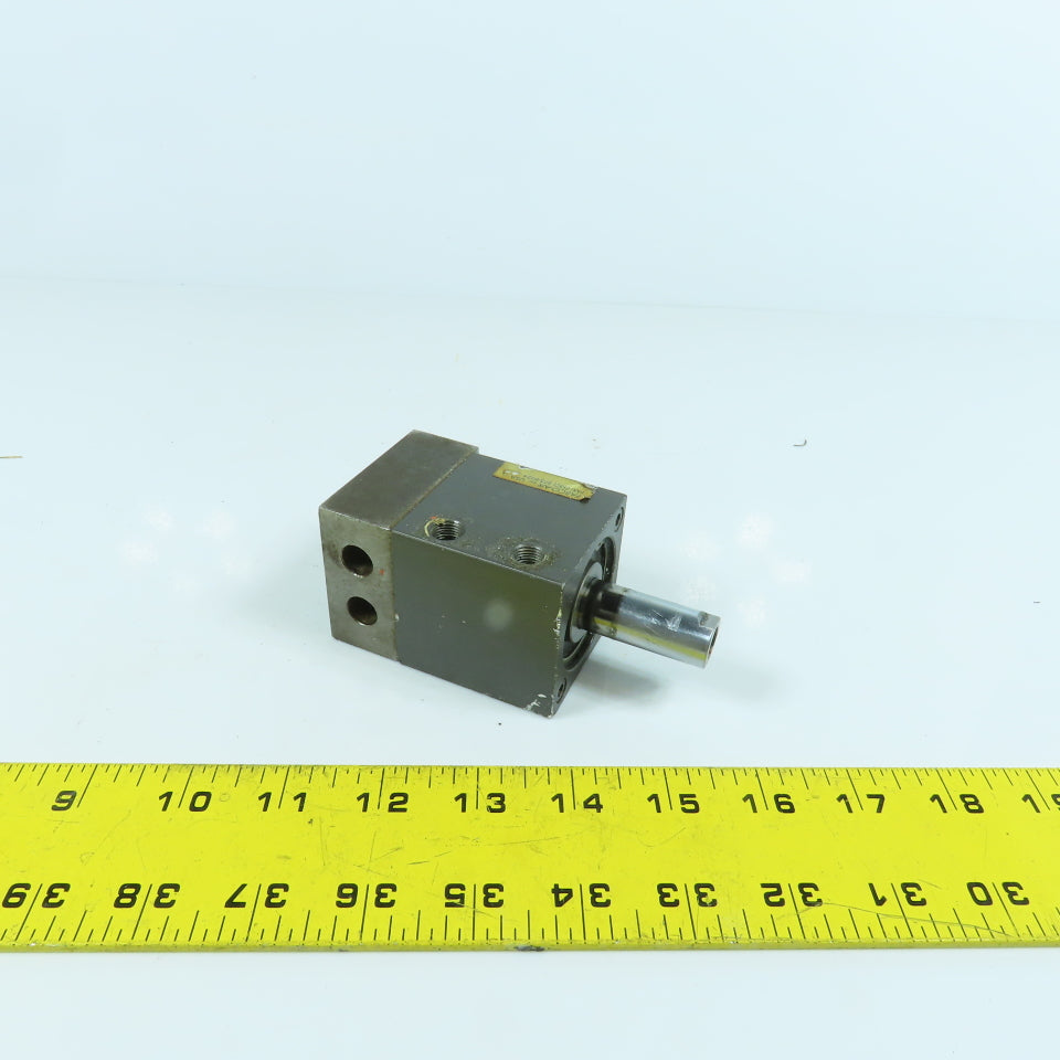Fabco Double Acting Pneumatic Air Cylinder 3/8" Stroke 1-5/8" Bore 5/8" Rod