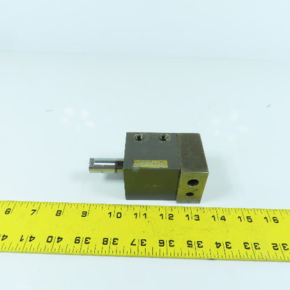 Fabco Double Acting Pneumatic Air Cylinder 3/8" Stroke 1-5/8" Bore 5/8" Rod