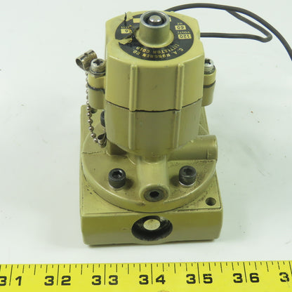 Norgren D1012B-P1 120V Pneumaic Poppet Solenoid Valve 60Hz 1/4" NPT