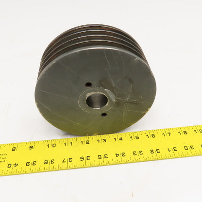 6" OD 4 Groove A Section V-Belt Pulley From Kaeser AS35 Compressor