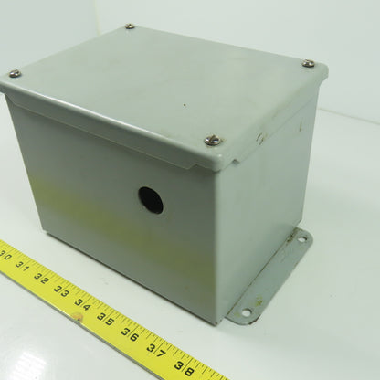 Hoffman A8066SC 8"x6"x8" Electrical Enclosure Box W/Backplate