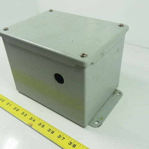 Hoffman A8066SC 8"x6"x8" Electrical Enclosure Box W/Backplate