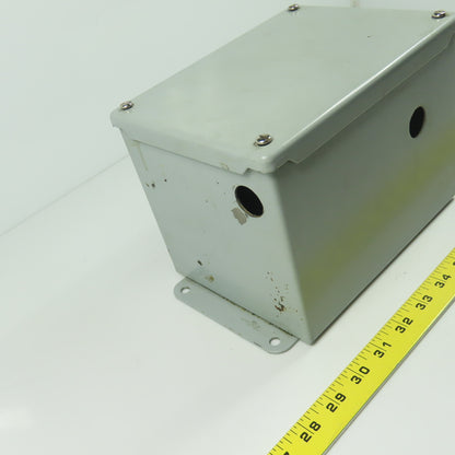 Hoffman A8066SC 8"x6"x8" Electrical Enclosure Box W/Backplate