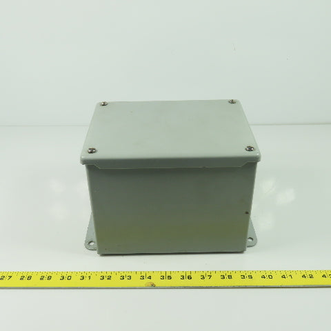 Hoffman A8066SC 8"x6"x8" Electrical Enclosure Box W/Backplate