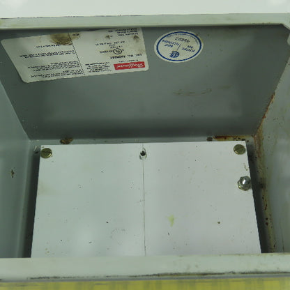 Hoffman A8066SC 8"x6"x8" Electrical Enclosure Box W/Backplate