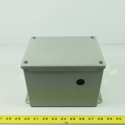 Hoffman A8066SC 8"x6"x8" Electrical Enclosure Box W/Backplate