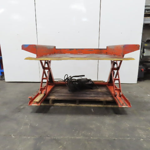 Presto XZ50-40 48" x 50" 4000LB Floor Height Scissor Lift Table 115V 1PH 3-33" H