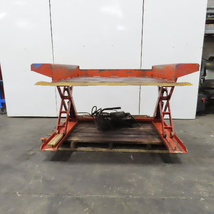 Presto XZ50-40 48" x 50" 4000LB Floor Height Scissor Lift Table 115V 1PH 3-33" H