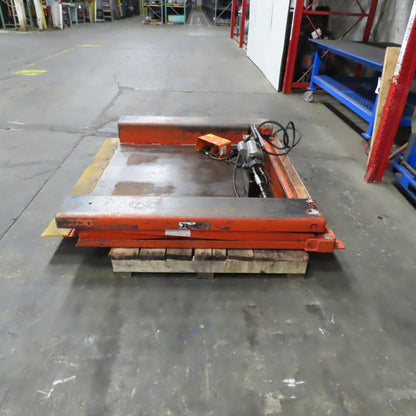 Presto XZ50-40 48" x 50" 4000LB Floor Height Scissor Lift Table 115V 1PH 3-33" H
