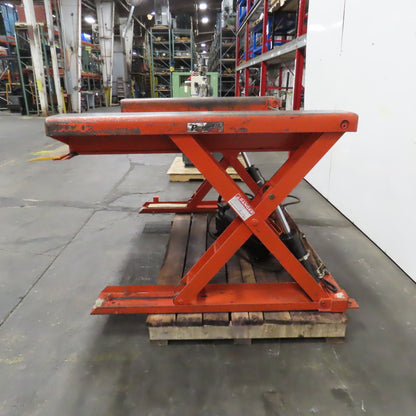 Presto XZ50-40 48" x 50" 4000LB Floor Height Scissor Lift Table 115V 1PH 3-33" H